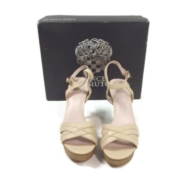 Vince Camuto VC-Paden Platform Strap Sandals 10 W - Picture 7 of 8